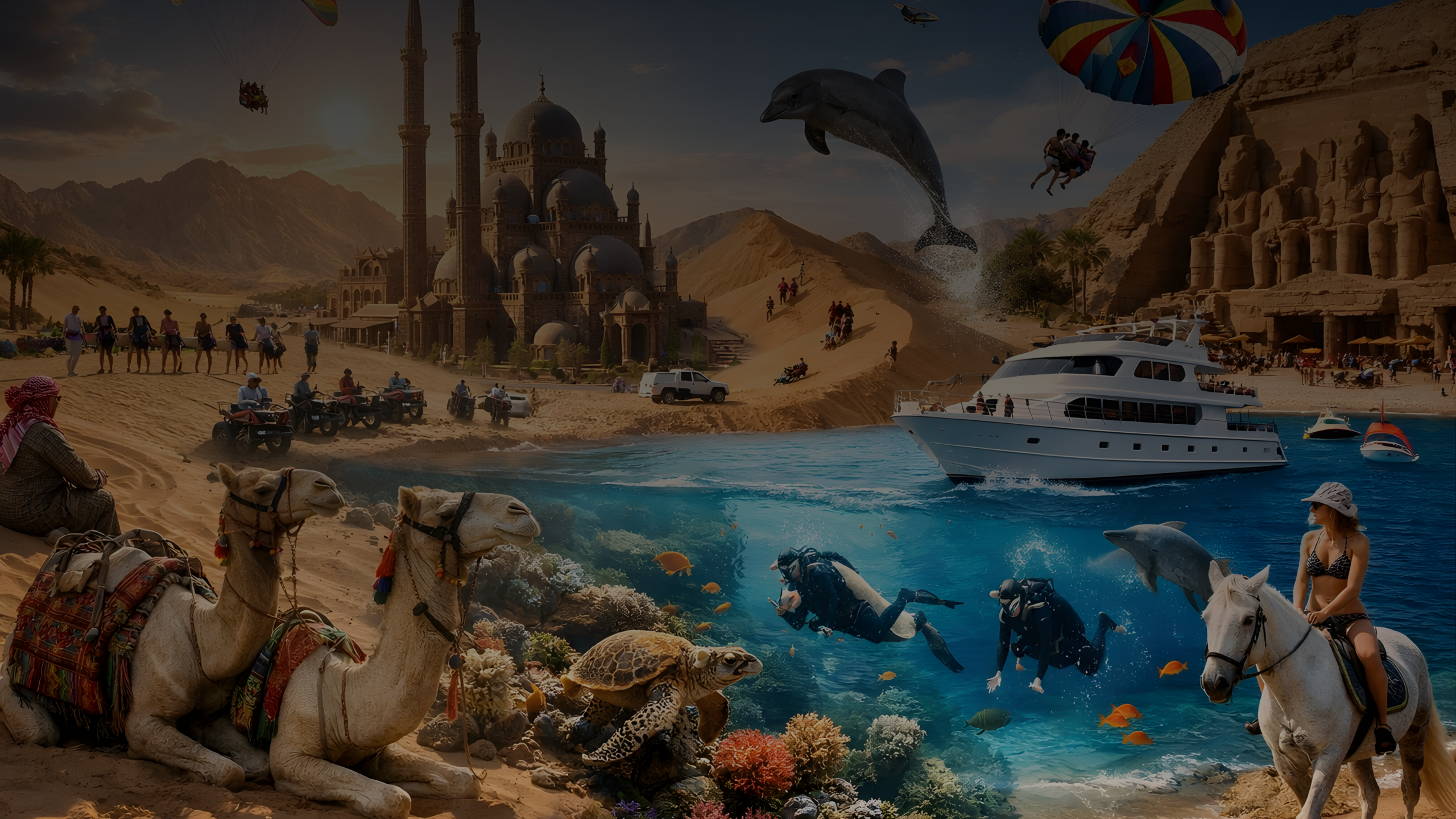 TUTTE LE ESCURSIONI A SHARM EL SHEIK DA SHARM ITALIANO